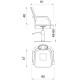 Кресло парикмахерское "Louis 8"